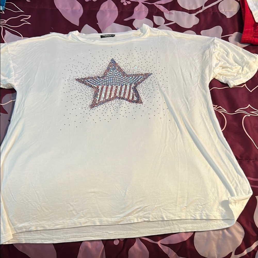 Woman’s patriotic top